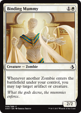 Binding Mummy 006 269 Amonkhet Singles Binding Mummy 006 269 Amonkhet Singles