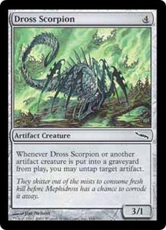Dross Scorpion Mirrodin Singles Dross Scorpion Mirrodin Singles