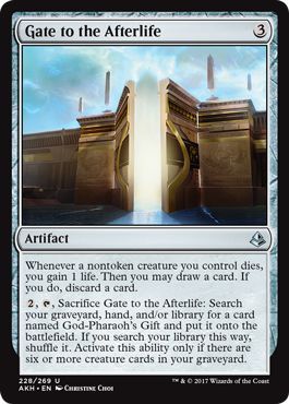 Gate to the Afterlife 228 269 Amonkhet Singles Gate to the Afterlife 228 269 Amonkhet Singles