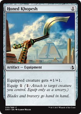 Honed Khopesh 230 269 Amonkhet Singles Honed Khopesh 230 269 Amonkhet Singles