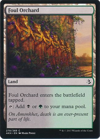 Foul Orchard 279 269 Amonkhet Singles Foul Orchard 279 269 Amonkhet Singles
