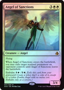 Angel of Sanctions 001 269 Foil Angel of Sanctions 001 269 Foil