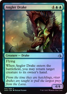 Angler Drake 041 269 Foil Angler Drake 041 269 Foil