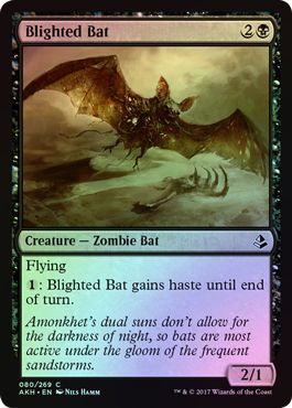 Blighted Bat 080 269 Foil Amonkhet Foil Singles Blighted Bat 080 269 Foil Amonkhet Foil Singles