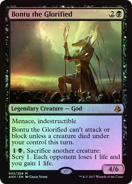 Bontu the Glorified 082 269 Foil Amonkhet Foil Singles Bontu the Glorified 082 269 Foil Amonkhet Foil Singles