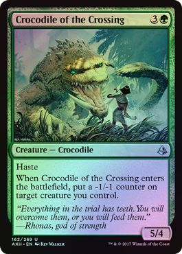 Crocodile of the Crossing 162 269 Foil Crocodile of the Crossing 162 269 Foil