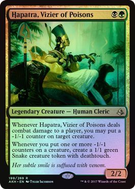 Hapatra Vizier of Poisons 199 269 Foil Hapatra Vizier of Poisons 199 269 Foil