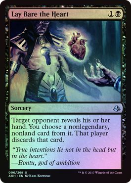 Lay Bare the Heart 096 269 Foil Lay Bare the Heart 096 269 Foil