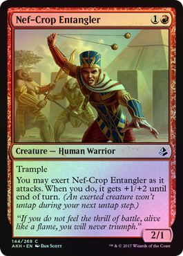 Nef Crop Entangler 144 269 Foil Amonkhet Foil Singles Nef Crop Entangler 144 269 Foil Amonkhet Foil Singles