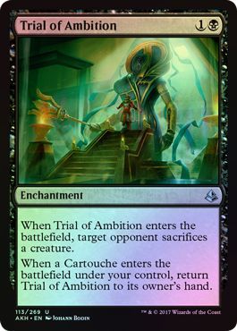 Trial of Ambition 113 269 Foil Amonkhet Foil Singles Trial of Ambition 113 269 Foil Amonkhet Foil Singles