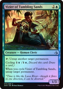 Vizier of Tumbling Sands 075 269 Foil Amonkhet Foil Singles Vizier of Tumbling Sands 075 269 Foil Amonkhet Foil Singles