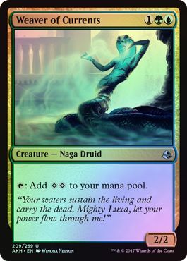 Weaver of Currents 209 269 Foil Amonkhet Foil Singles Weaver of Currents 209 269 Foil Amonkhet Foil Singles