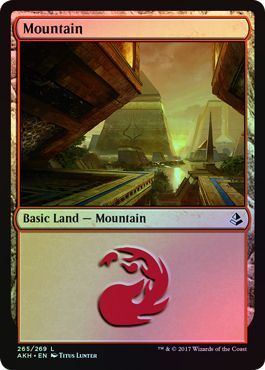 Mountain 265 269 Foil Mountain 265 269 Foil