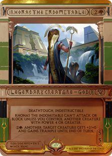Rhonas the Indomitable 28 54 Amonkhet Invocations Amonkhet Invocations Rhonas the Indomitable 28 54 Amonkhet Invocations Amonkhet Invocations
