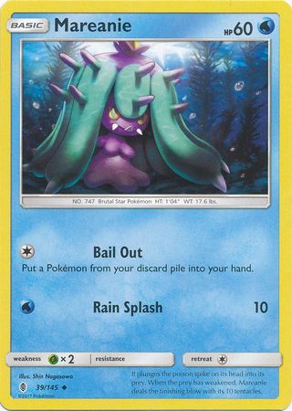 Mareanie 39 145 Uncommon Sun Moon Guardians Rising Singles Mareanie 39 145 Uncommon Sun Moon Guardians Rising Singles