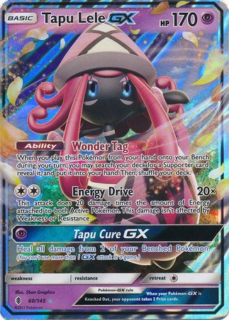 Tapu Koko GX - Pokemon Guardians Rising FULL ART Holo Foil Ultra