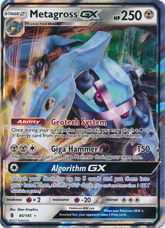 Metagross GX - 85/145 - Ultra Rare