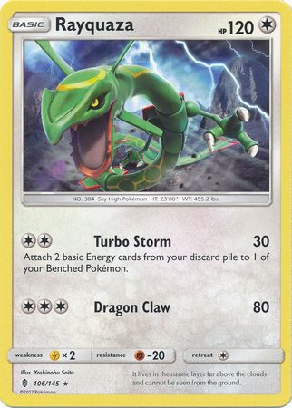 Rayquaza 106145 Rare