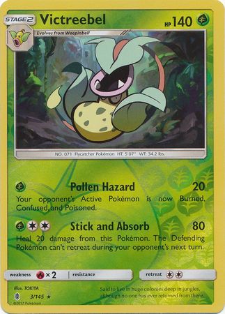 Victreebel 44/146 Rare Pokemon Card 