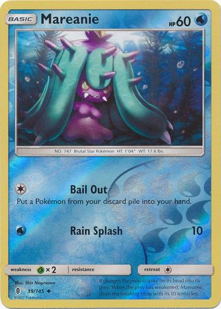Mareanie 39 145 Uncommon Reverse Holo Sun Moon Guardians Rising Reverse Holo Singles Mareanie 39 145 Uncommon Reverse Holo Sun Moon Guardians Rising Reverse Holo Singles