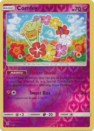 Comfey 93 145 Holo Rare Reverse Holo Comfey 93 145 Holo Rare Reverse Holo