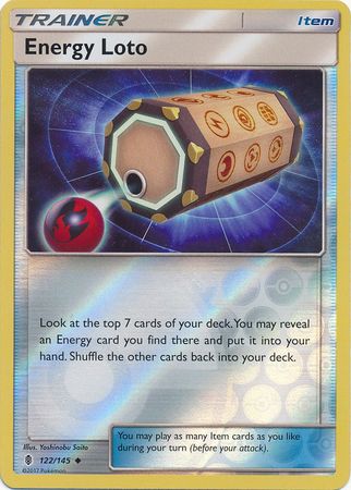 Energy Loto 122 145 Uncommon Reverse Holo Sun Moon Guardians Rising Reverse Holo Singles Energy Loto 122 145 Uncommon Reverse Holo Sun Moon Guardians Rising Reverse Holo Singles