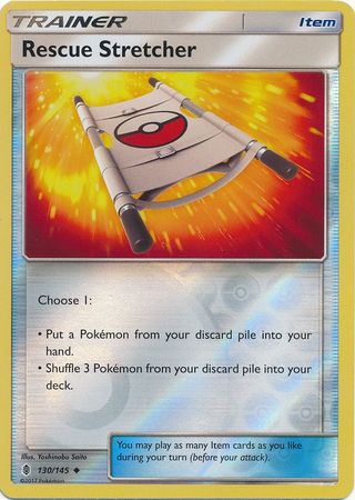 Rescue Stretcher 130 145 Uncommon Reverse Holo Rescue Stretcher 130 145 Uncommon Reverse Holo