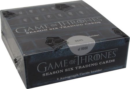 Game of Thrones Season Six Trading Cards Hobby Box of 24 Packs Rittenhouse Game of Thrones Season Six Trading Cards Hobby Box of 24 Packs Rittenhouse