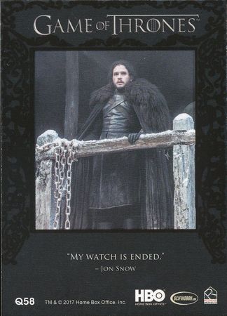 Jon Snow Jon Snow The Quotable Q58 Jon Snow Jon Snow The Quotable Q58