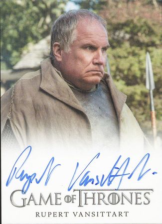 Rupert Vansittart as Yohn Royce Full Bleed Limited Signature Autograph Rupert Vansittart as Yohn Royce Full Bleed Limited Signature Autograph