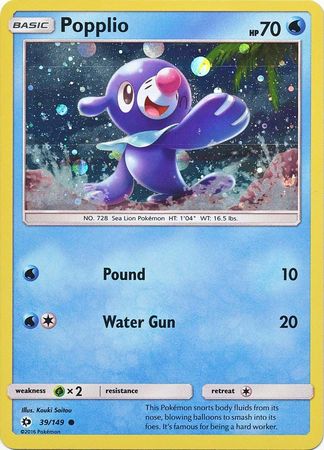 Popplio 39 149 Alternate Holo Promo Popplio 39 149 Alternate Holo Promo