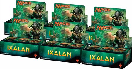 Ixalan Case of 6 Booster Booster Boxes MTG Magic The Gathering Sealed Product Ixalan Case of 6 Booster Booster Boxes MTG Magic The Gathering Sealed Product