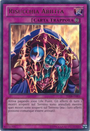 Risucchia Abilita TU08 IT001 Ultra Rare Risucchia Abilita TU08 IT001 Ultra Rare