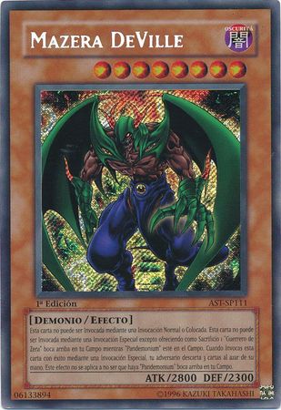 Mazera DeVille - Spanish Yugioh Cards - Non-English | TrollAndToad