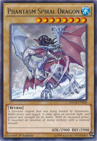 Phantasm Spiral Dragon MACR EN028 Rare 1st Edition Phantasm Spiral Dragon MACR EN028 Rare 1st Edition