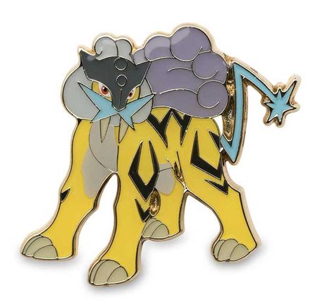 Pokemon Raikou Collector's Pin