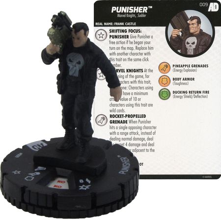 Punisher 009 Avengers Defenders War Booster Set Marvel Heroclix Avengers Defenders War Singles Punisher 009 Avengers Defenders War Booster Set Marvel Heroclix Avengers Defenders War Singles