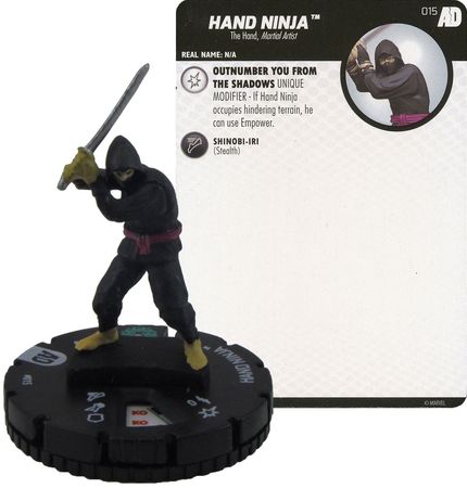 Marvel Xplosion Heroclix 007 Hand Ninja Rookie