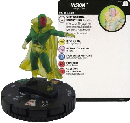 Vision 024 Avengers Defenders War Booster Set Marvel Heroclix Avengers Defenders War Singles Vision 024 Avengers Defenders War Booster Set Marvel Heroclix Avengers Defenders War Singles