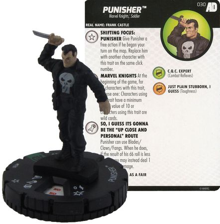Punisher 030 Avengers Defenders War Booster Set Marvel Heroclix Punisher 030 Avengers Defenders War Booster Set Marvel Heroclix