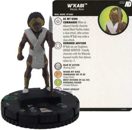 W kabi 032 Avengers Defenders War Booster Set Marvel Heroclix W kabi 032 Avengers Defenders War Booster Set Marvel Heroclix