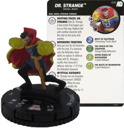 Dr. Strange #035 Avengers/Defenders War Booster Set Marvel Heroclix