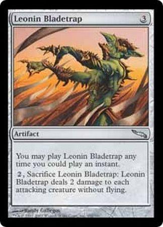 Leonin Bladetrap Mirrodin Singles Leonin Bladetrap Mirrodin Singles