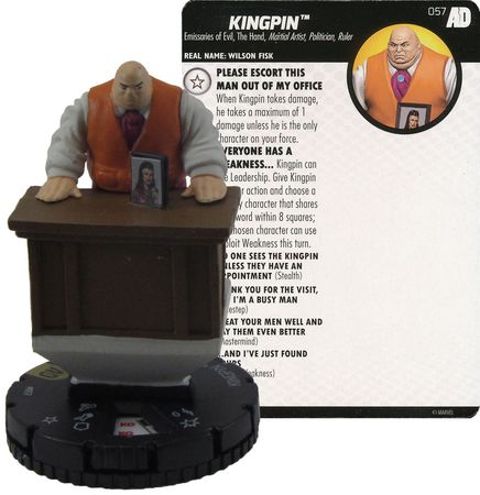 Kingpin 057 Avengers Defenders War Booster Set Marvel Heroclix Avengers Defenders War Singles Kingpin 057 Avengers Defenders War Booster Set Marvel Heroclix Avengers Defenders War Singles
