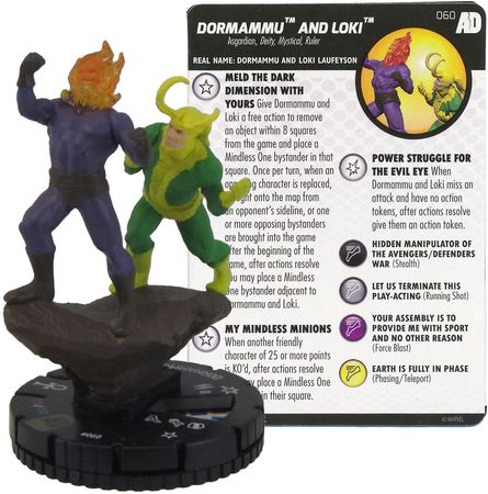 Dormammu and Loki #060 Avengers/Defenders War Booster Set Marvel Heroclix