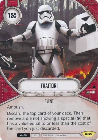 Traitor 65 Uncommon Traitor 65 Uncommon