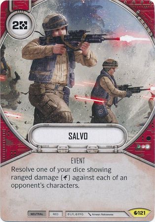 Salvo 121 Uncommon Star Wars Destiny Spirit of Rebellion Singles Salvo 121 Uncommon Star Wars Destiny Spirit of Rebellion Singles