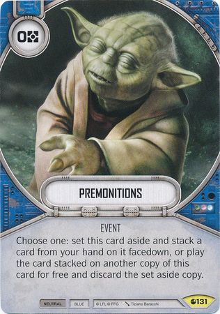 Premonitions 131 Uncommon Star Wars Destiny Spirit of Rebellion Singles Premonitions 131 Uncommon Star Wars Destiny Spirit of Rebellion Singles