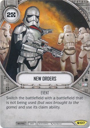 New Orders 137 Uncommon New Orders 137 Uncommon