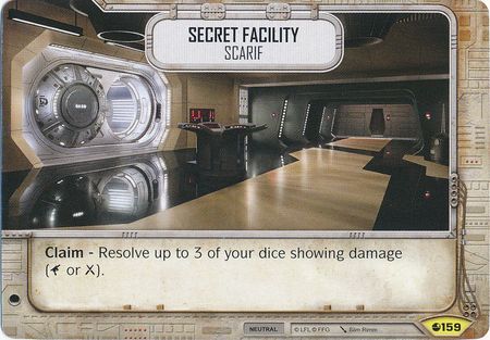 Secret Facility Scarif 159 Uncommon Star Wars Destiny Spirit of Rebellion Singles Secret Facility Scarif 159 Uncommon Star Wars Destiny Spirit of Rebellion Singles